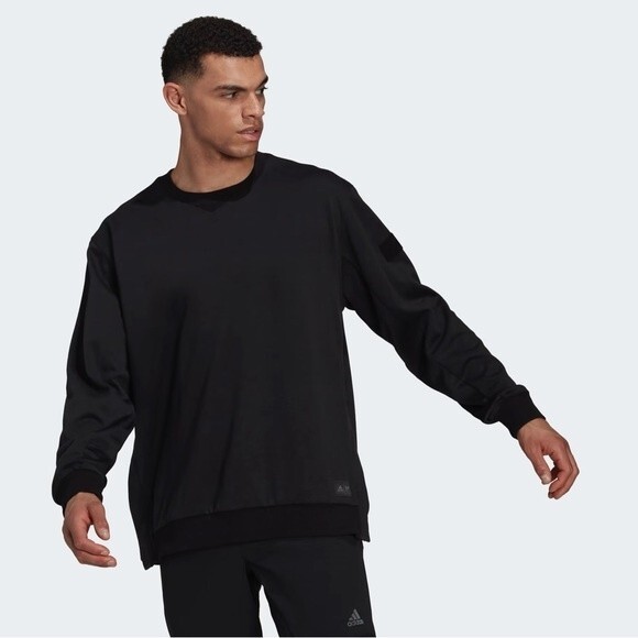 adidas Other - Adidas x Parley Run for the Oceans Sweatshirt (HH8114) Men's  |  Size:  L